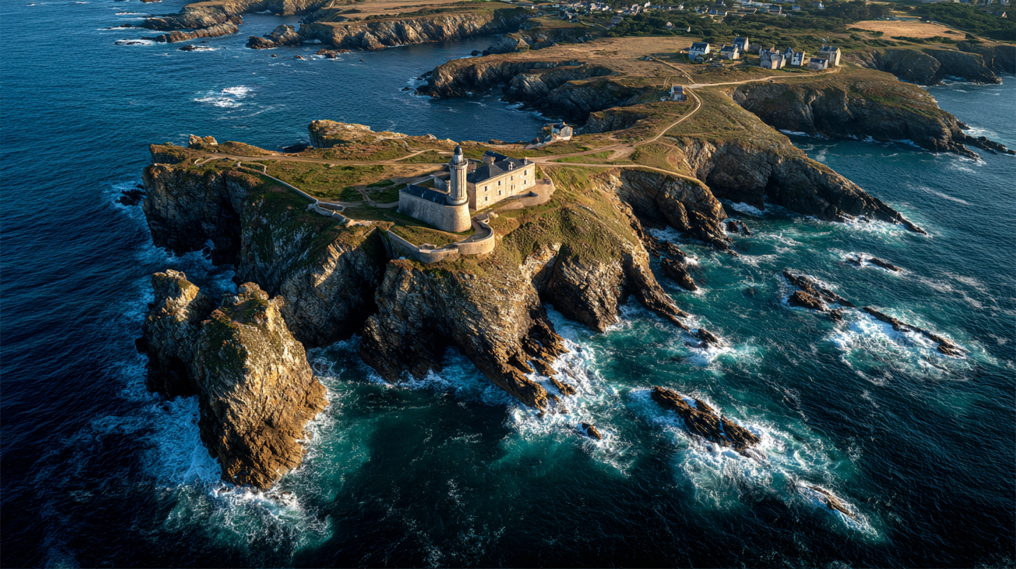 Mont-Saint-Michel, façade battue par le vent
